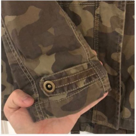 Anthropologie Camo Anorak-Style Jacket - Picture 6 of 12